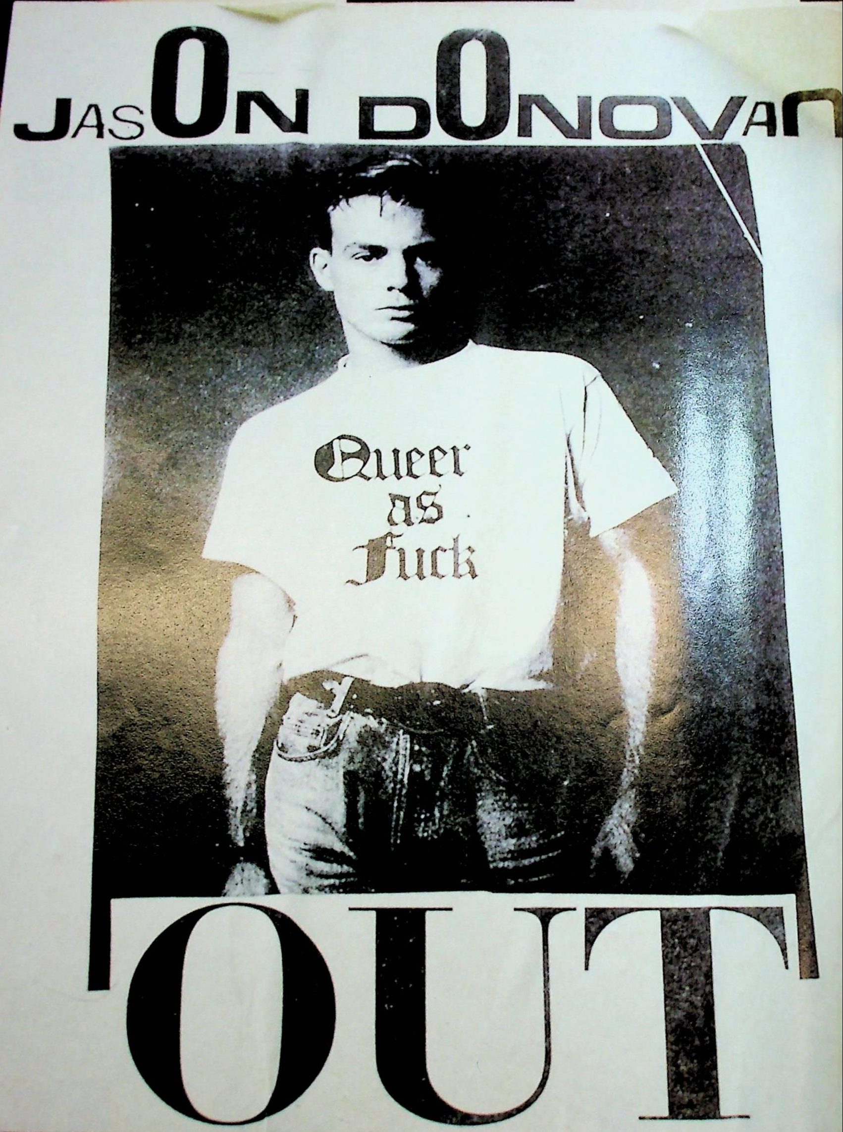 Jason Donovan, Queer as Fuck poster